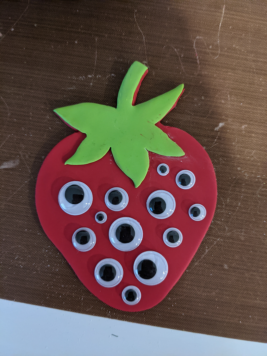 Custom Googlyberries - Earrings or Wall Hanging