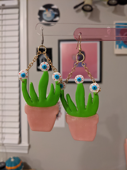 Custom Aloe Babies - Earrings or Ornament